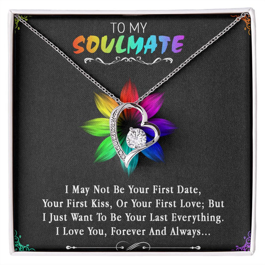 96C To My Soulmate Necklace, Birthday Gift For Girlfriend, Anniversary Xmas Gift