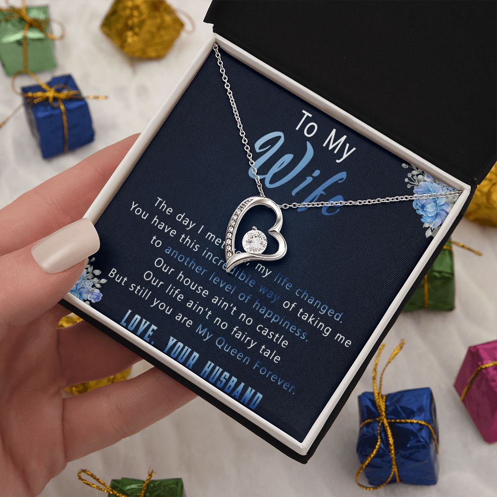 76C To My Wife Necklace, Necklace Gift For Wife,Women,Her, Gifts from Husband