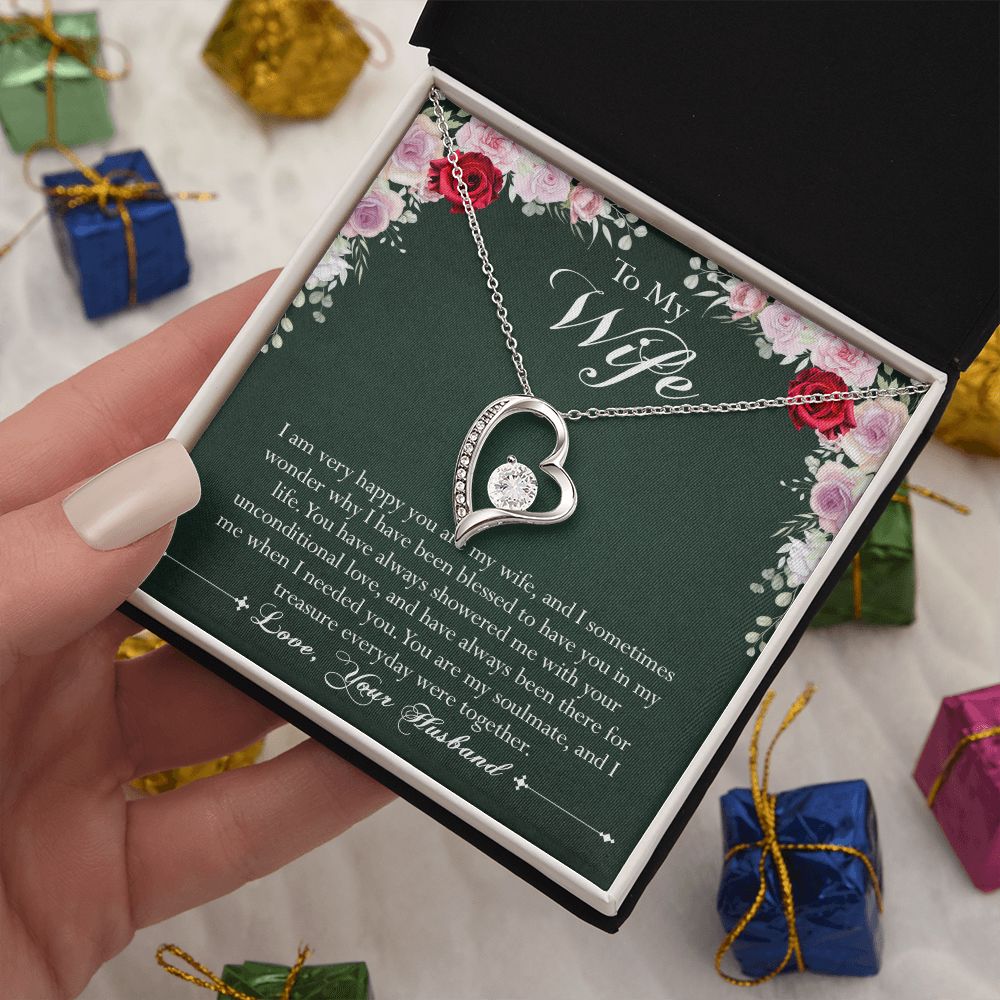 417C To My Wife Necklace Gift For Your Wife - Happy To Have You In My Life