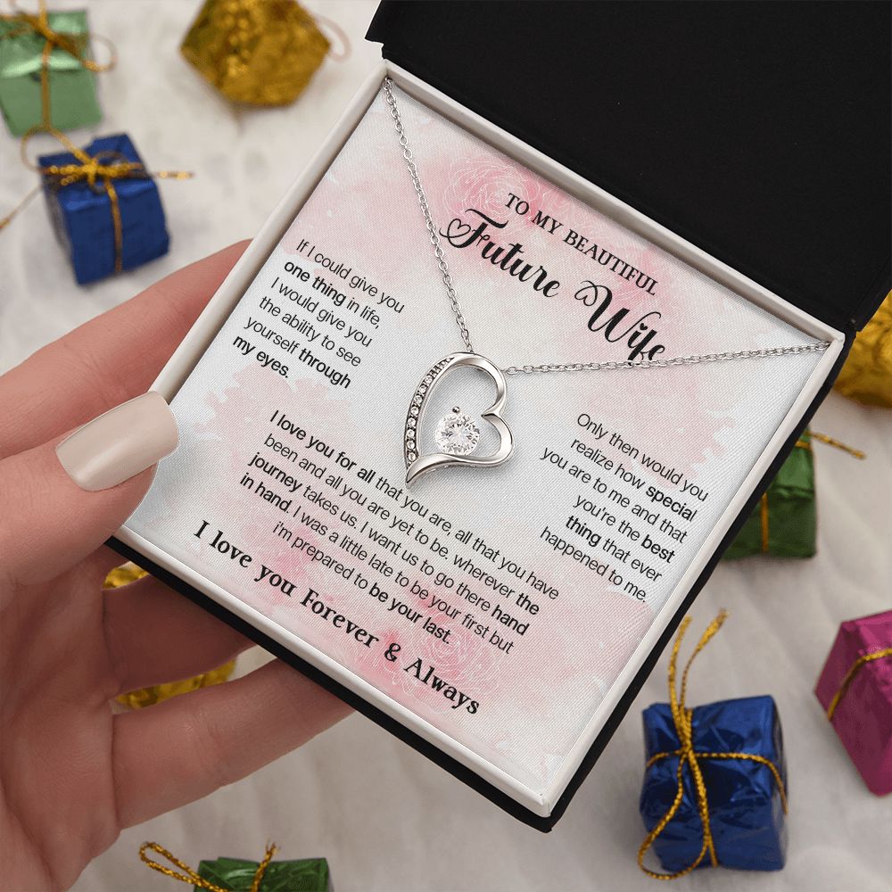 745C To My Future Wife Necklace, Valentine Gift For Her, Birthday Gifts for your Love