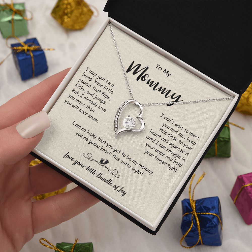 439C To My Mom Necklace, Christmas, Birthday Gift From Son, Daughter, Mom To Be Gift