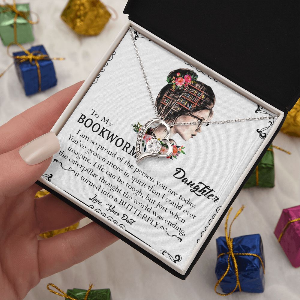 112C To My Daughter Necklace, Daughter Gift From Dad, Mom, Xmas Gift, Birthday Gift