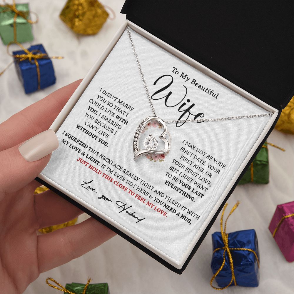 612C To My Wife Necklace, Gift For Wife, Valentines Gift For Wife, Necklace For Wife