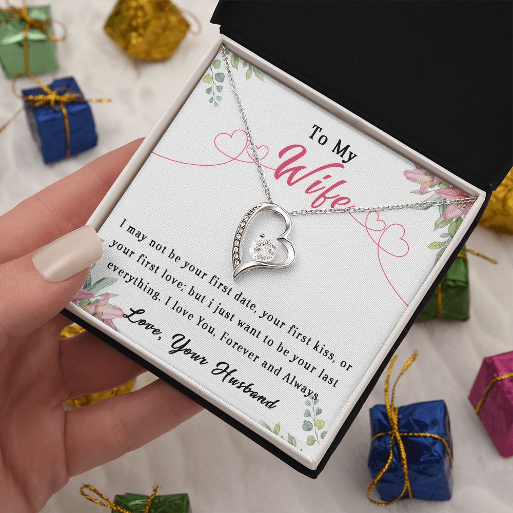81C To My Wife Necklace, Wife Anniversary Gift From Husband, Necklace Gift Birthday