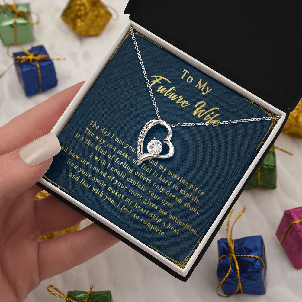 80C To My Future Wife Necklace, Gift For Wife, Anniversary Gift, Birthday Gift