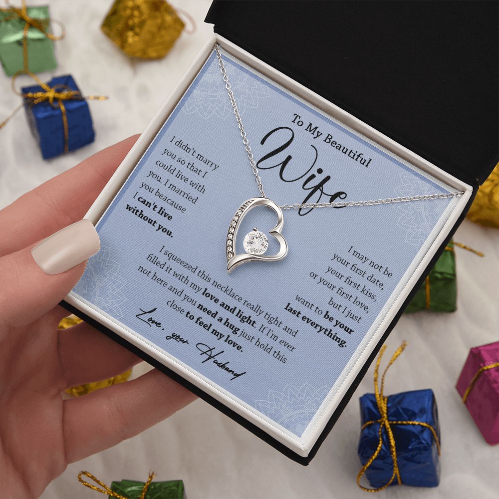 472C To My Wife Necklace, Necklace Gifts For Wife From Husband, Gift For Soulmate