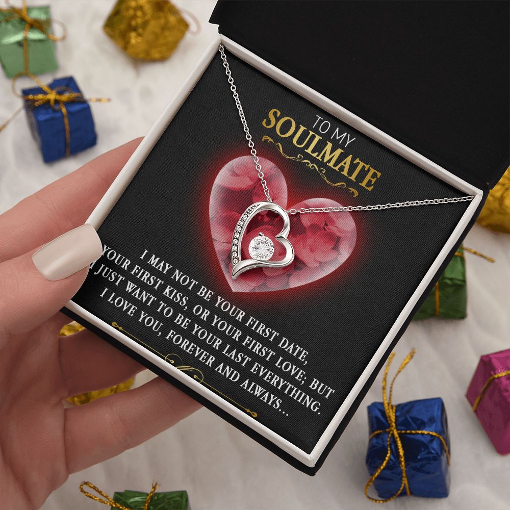 91C To My Soulmate Necklace, Engagement Gift for Future Wife, Xmas - Birthday Gift