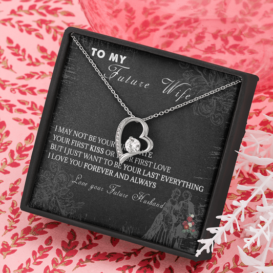 63C Necklace To My Future Wife, Cute Gift for Her, Girlfriend Birthday Gift, Womens