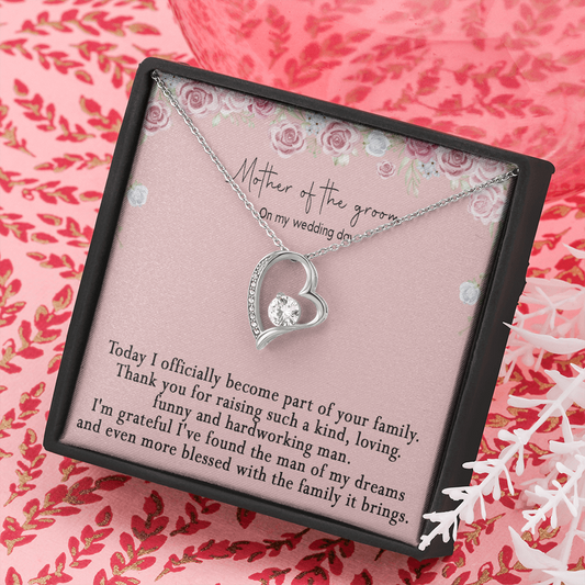 172C Gifts Necklace Love Knot To Mom On My Wedding Day From Son On Wedding Day