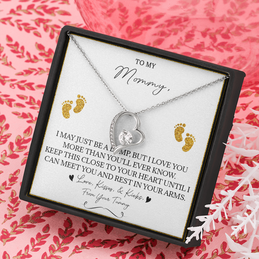 136C Necklace To My Mommy, Gift for New Mom, Perfect Necklace Gift for Wife, Women