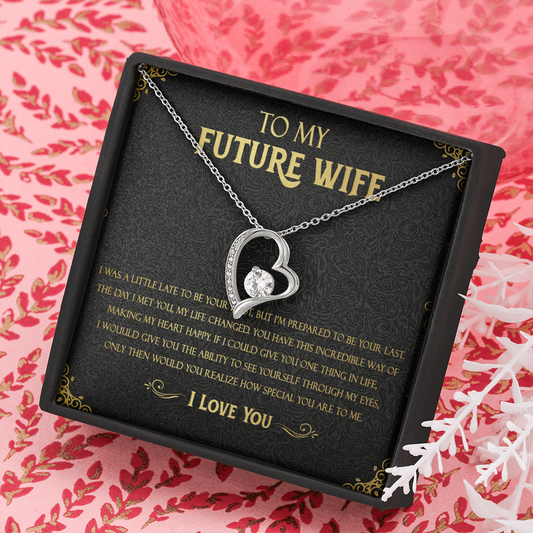 72C Necklace To Future Wife/Girlfriend, Woman Necklace Gift for Her From Husband