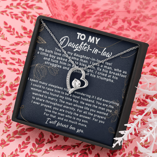 10C To My Daughter-In-Law Necklace, Gift For Daughter In Law, Daughter In Law Gifts