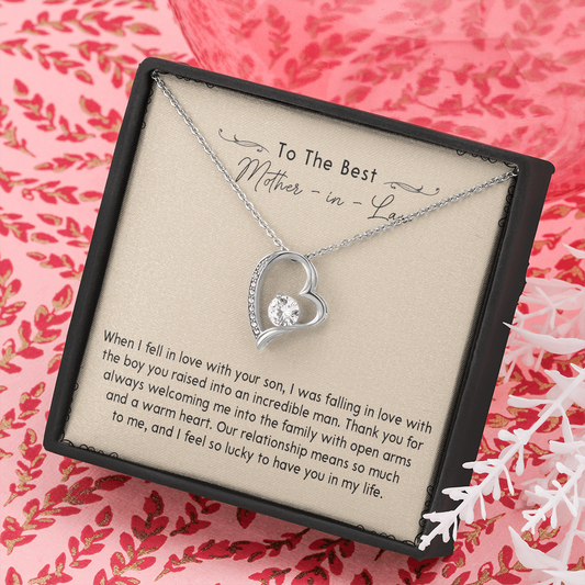 133C Necklace To My Mother In Law, Necklace Gift for Mom, Women, Birthday Gift