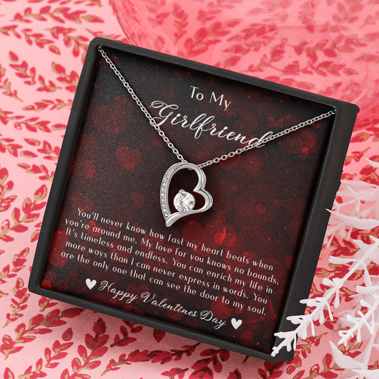 178C Valentine's Day Gift To My Girlfriend, I LOVE YOU Forever & Always, Perfect Gift