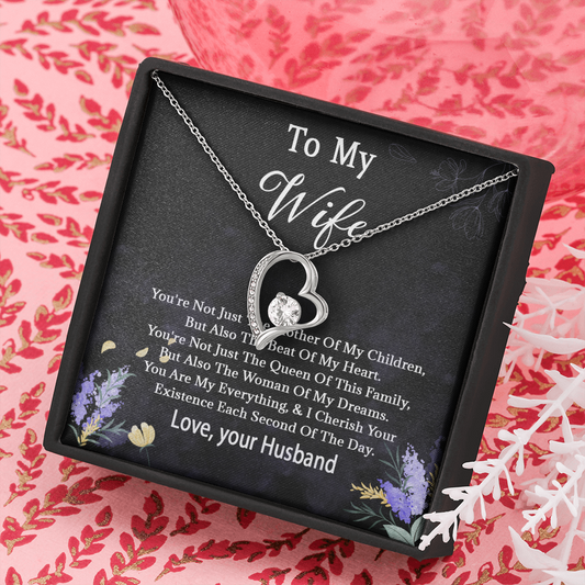 68C Necklace To My Wife, Women Necklace for Her, I LOVE YOU Necklace from Husband