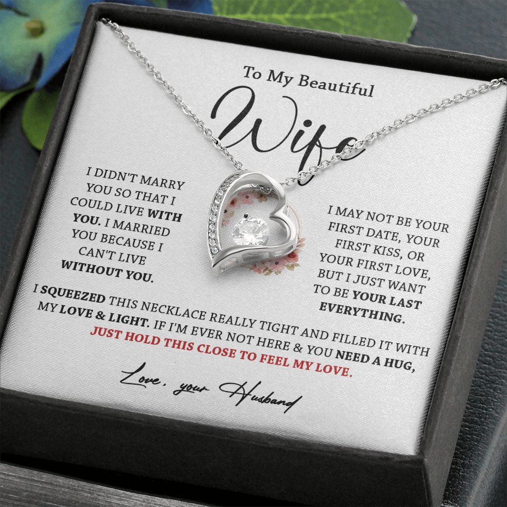 612C To My Wife Necklace, Gift For Wife, Valentines Gift For Wife, Necklace For Wife