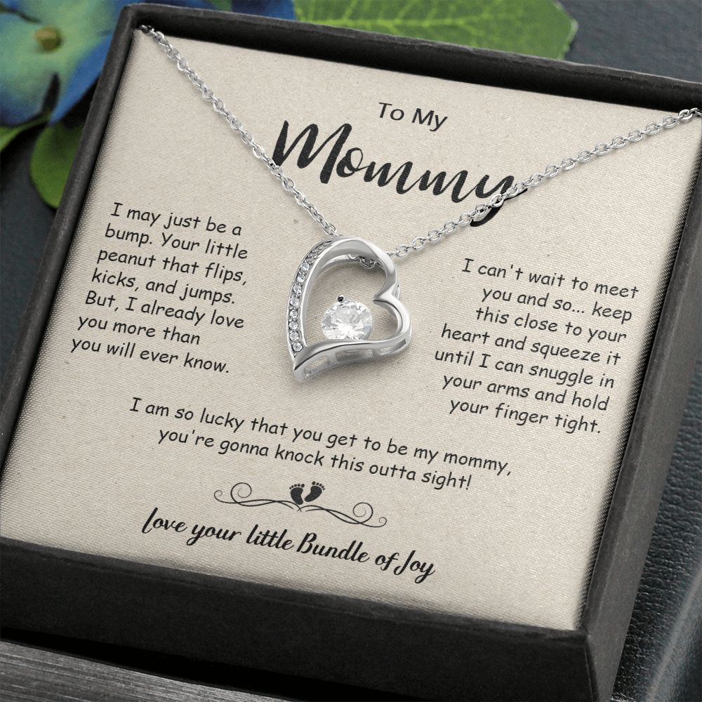 439C To My Mom Necklace, Christmas, Birthday Gift From Son, Daughter, Mom To Be Gift