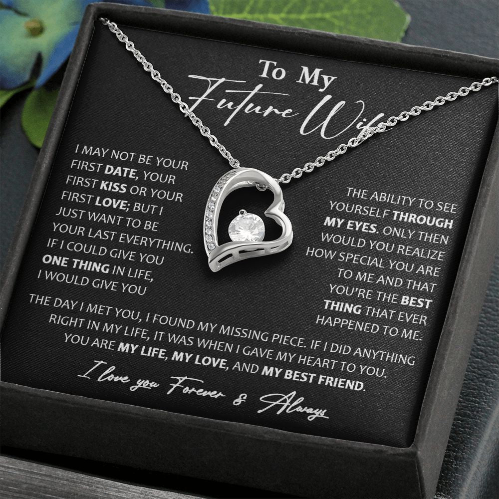 738C To My Future Wife Necklace, Valentine Gift For Her, Birthday Gift For Girlfriend