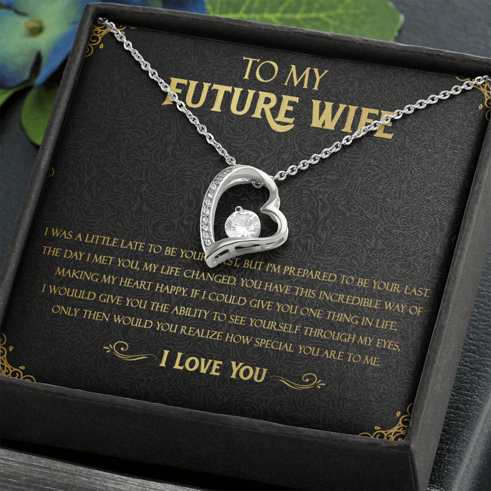 72C Necklace To Future Wife/Girlfriend, Woman Necklace Gift for Her From Husband