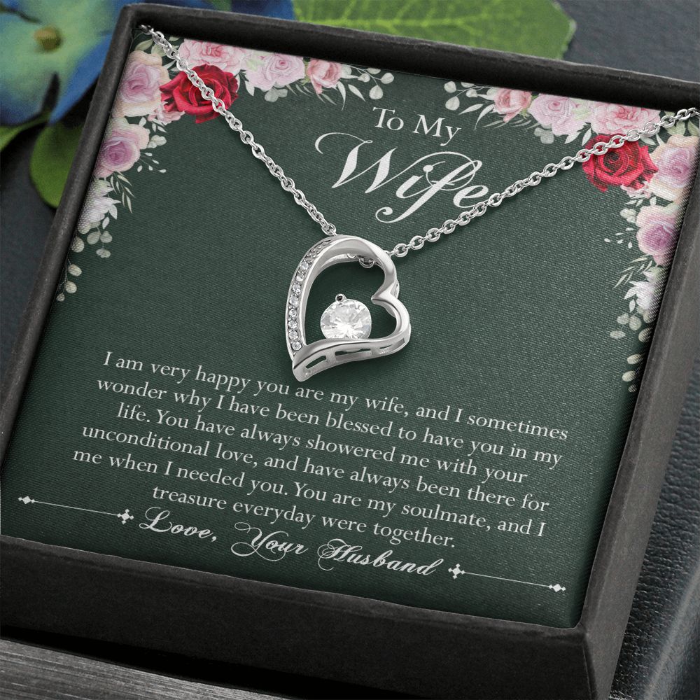 417C To My Wife Necklace Gift For Your Wife - Happy To Have You In My Life