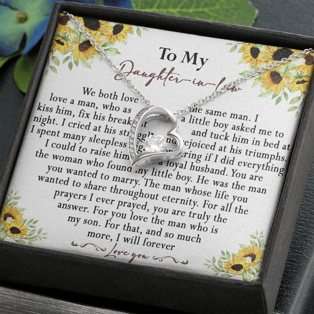 109C Daughter-in-law Necklace, Necklace For Women, To My Daughter-in-Law Necklace