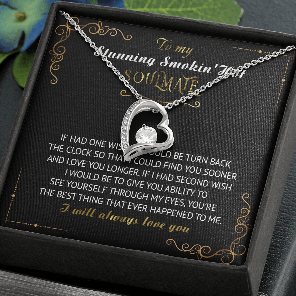 7C To My Stunning Smoking Hot Soulmate Necklace, Gift For Wife, Birthday Gift Ideas