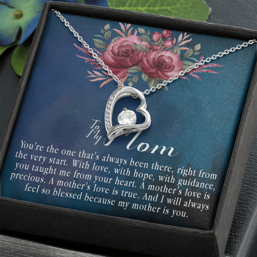 151C To My Mom Necklace, Mama, Gift From Son For Birthday, Necklace I Love My Mom