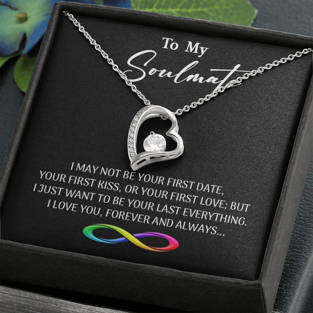 471C To My Soulmate Necklace, Gift for Wife, Girlfriend, Anniversary Gift, Xmas Gift