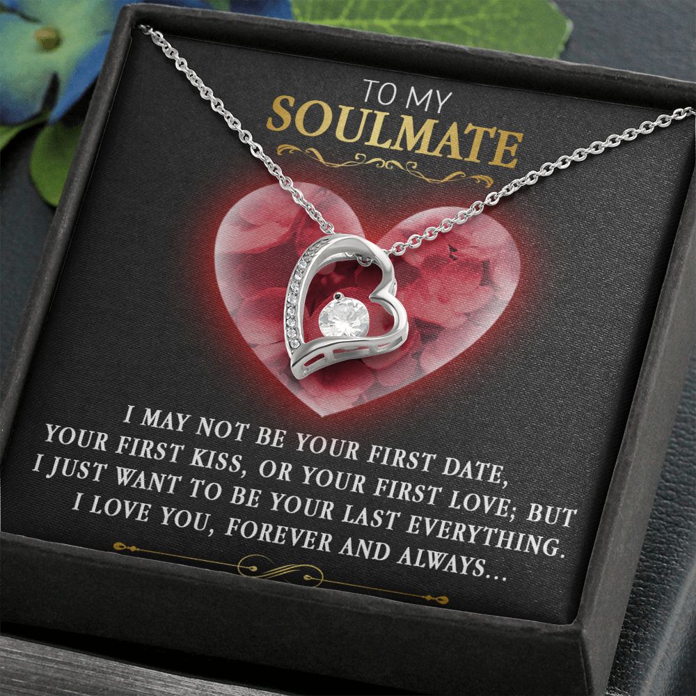 91C To My Soulmate Necklace, Engagement Gift for Future Wife, Xmas - Birthday Gift