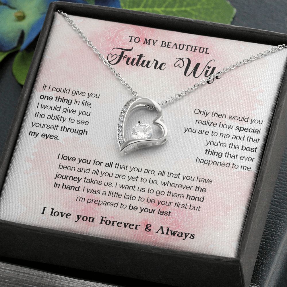 745C To My Future Wife Necklace, Valentine Gift For Her, Birthday Gifts for your Love