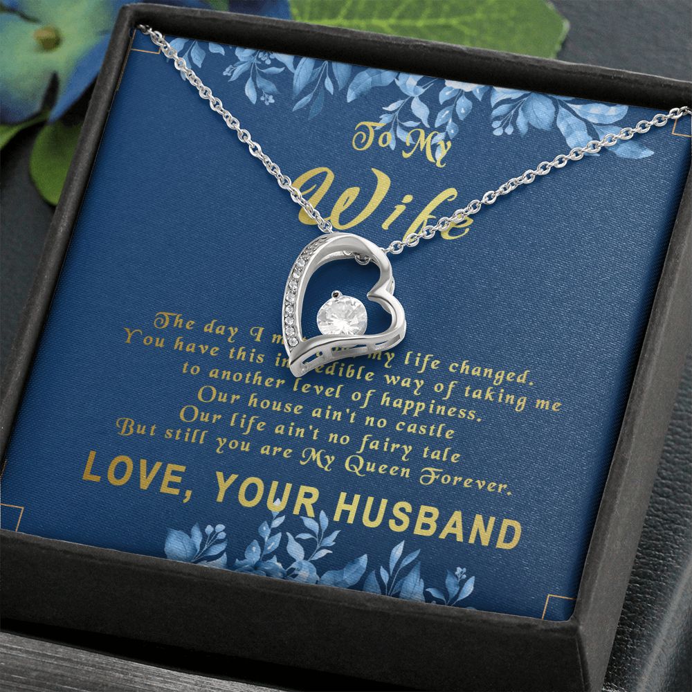 77C To My Wife Necklace, Gift For Wife, Anniversary Gift For Wife, Gift Birthday