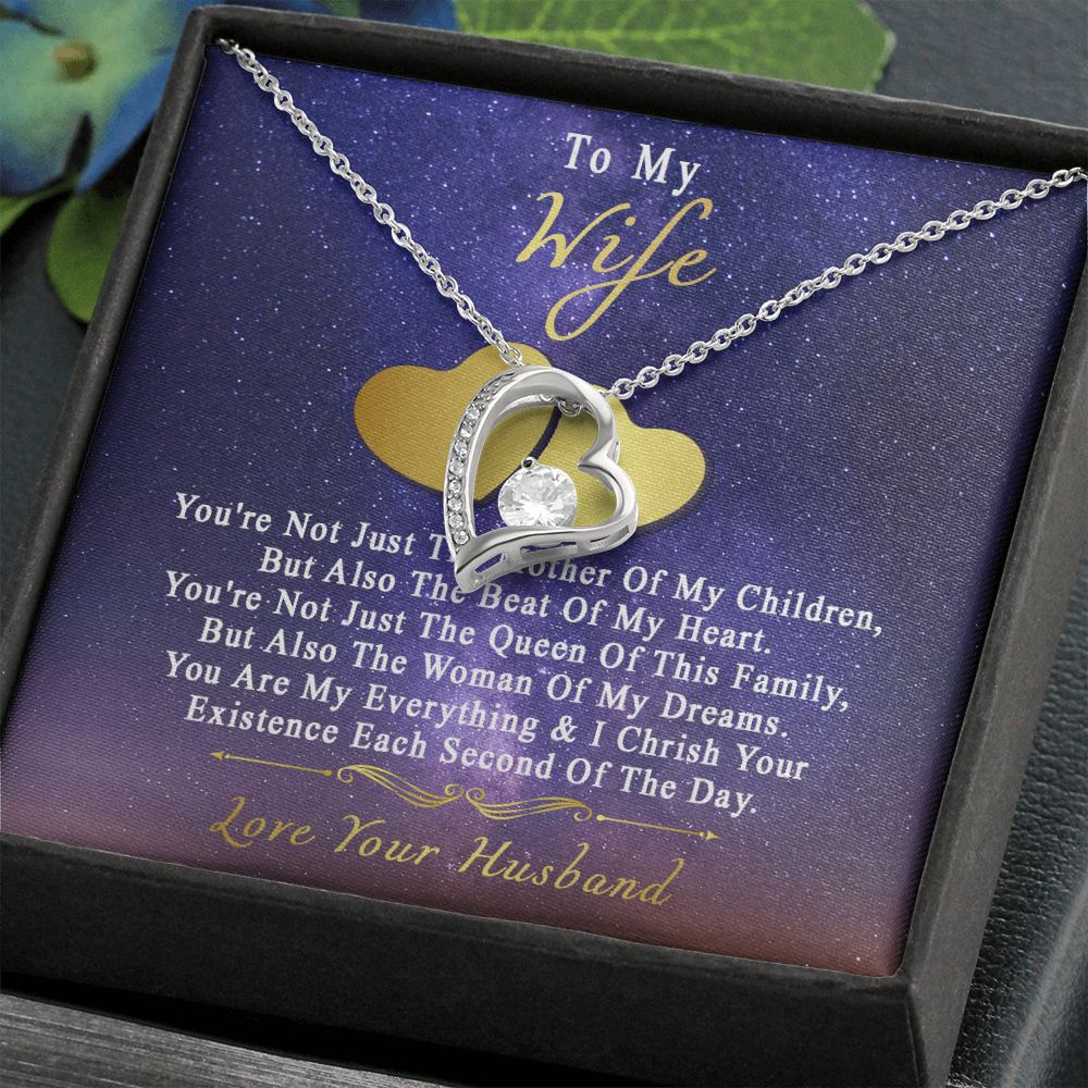 75C Necklace To My Wife, Perfect Gift for Her From Husband, I LOVE YOU Necklace Gift