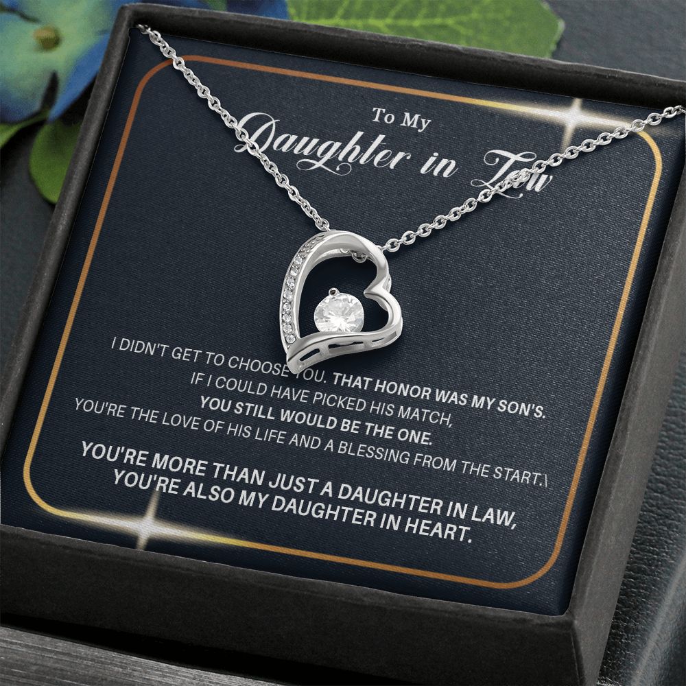 488C Daughter in Law Gifts Necklace From Mother in Law, Daughter Necklace Gifts