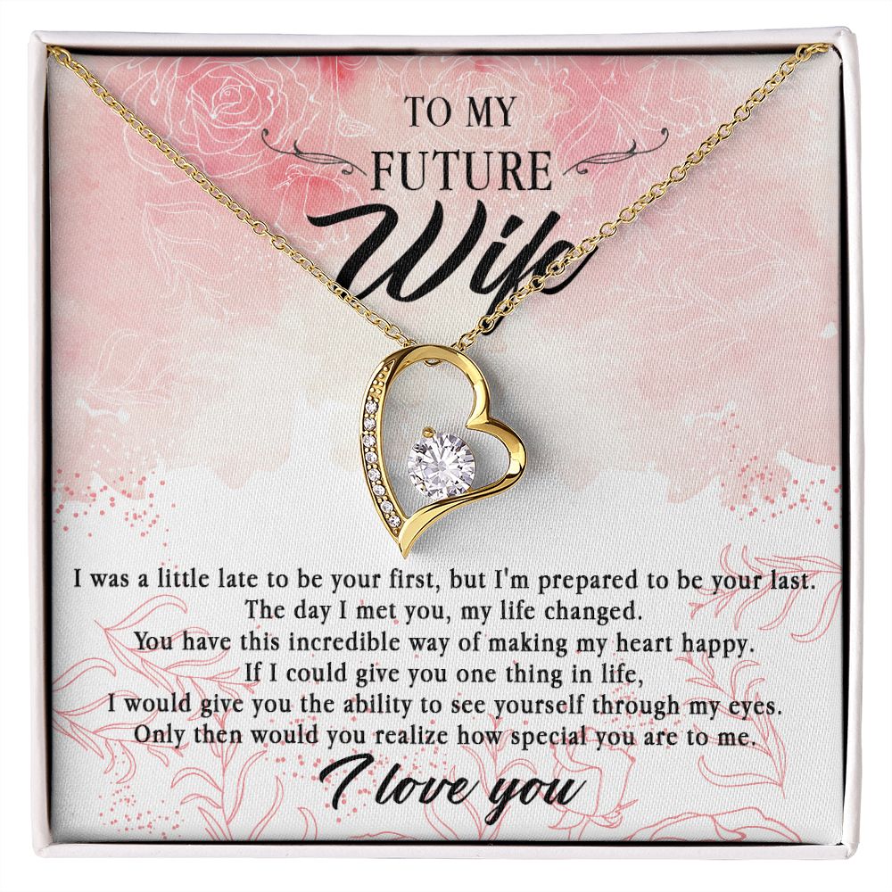 85C To My Future Wife Necklace,Anniversary Gift, Birthday Gift, Future Wife Necklace