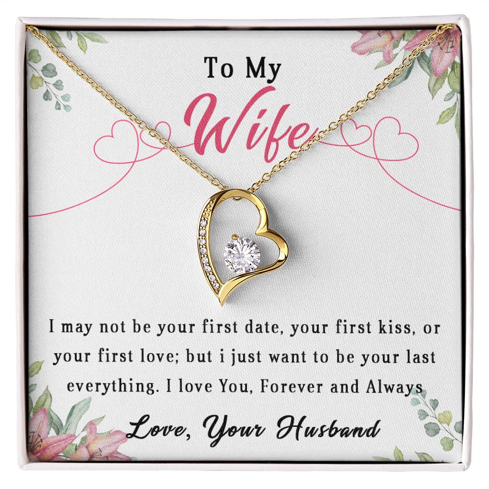 81C To My Wife Necklace, Wife Anniversary Gift From Husband, Necklace Gift Birthday