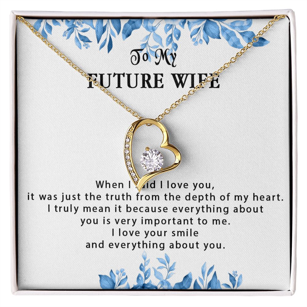 90C Girlfriend Necklace, Future Wife Necklace, To My Future Wife Necklace