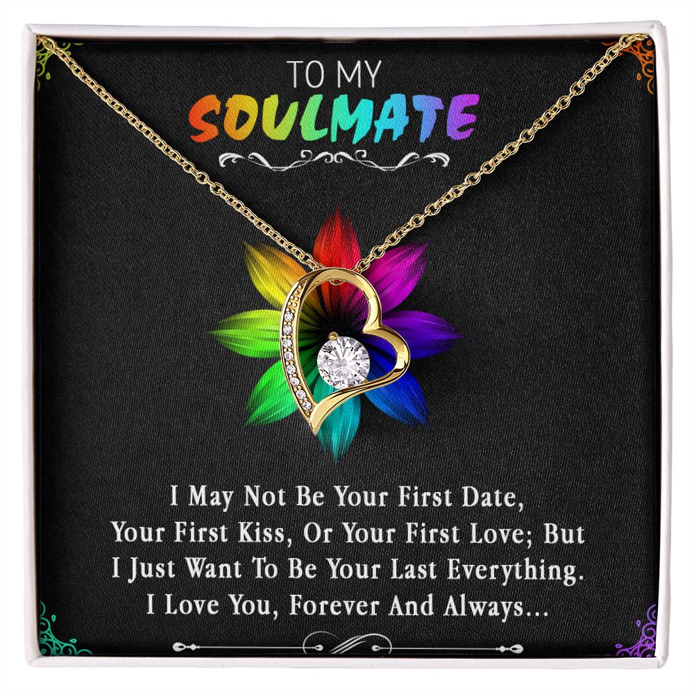 96C To My Soulmate Necklace, Birthday Gift For Girlfriend, Anniversary Xmas Gift