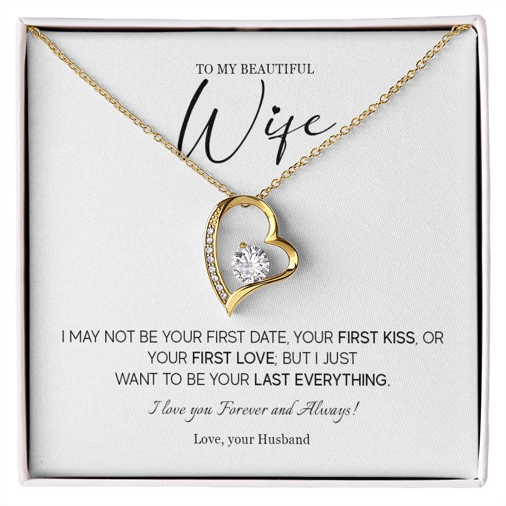 557C Necklace For Wife From Husband, To My Wife Necklace, Hot Wife Birthday Gifts