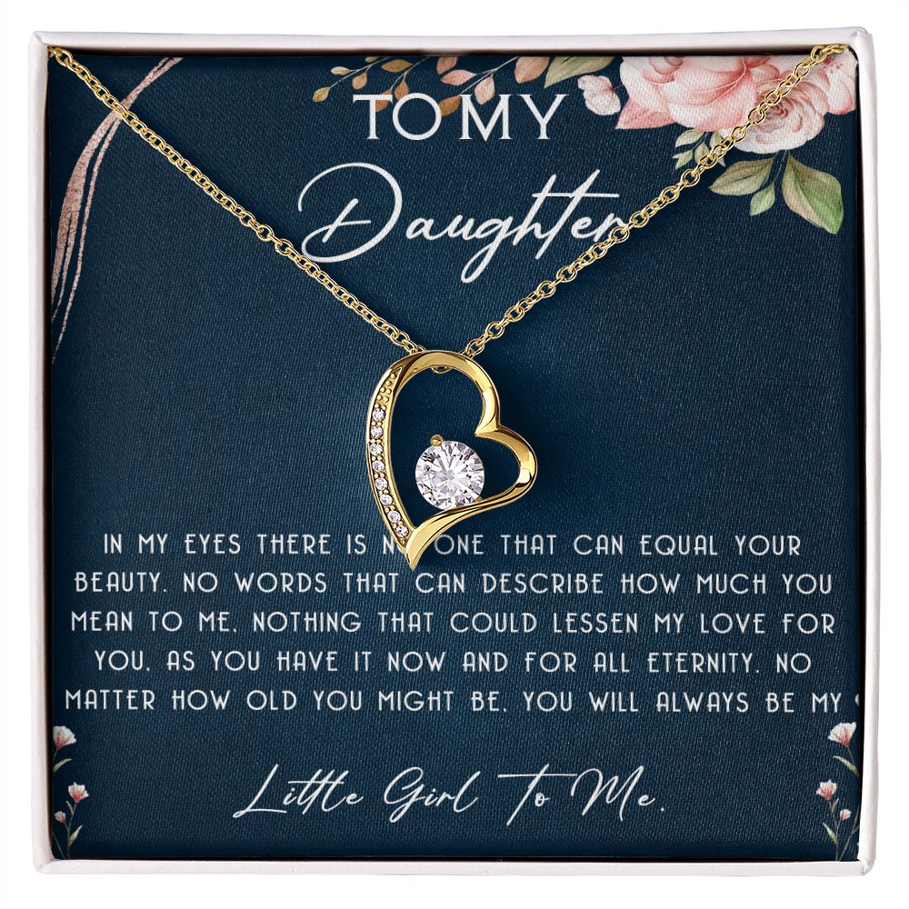 115C To My Daughter Necklace, Daughter Necklace, Mother To Daughter Gift Birthday