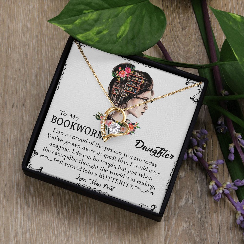 112C To My Daughter Necklace, Daughter Gift From Dad, Mom, Xmas Gift, Birthday Gift