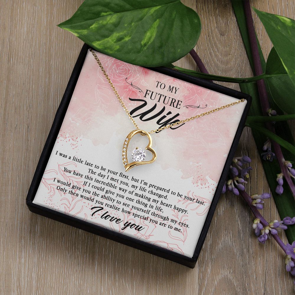 85C To My Future Wife Necklace,Anniversary Gift, Birthday Gift, Future Wife Necklace