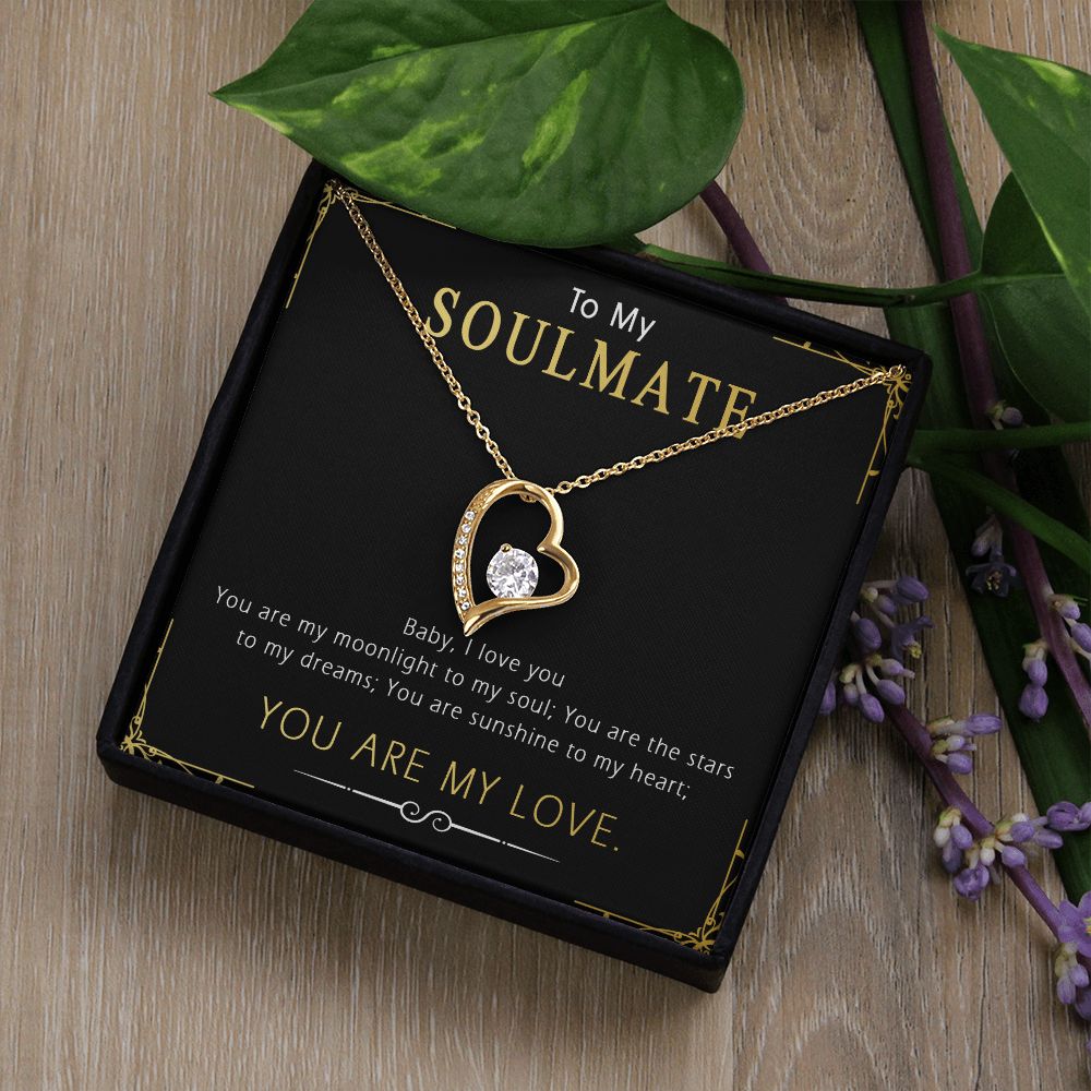 420C To My Soulmate Necklace, Gift For Wife Girlfriend From Husband, Birthday Gifts