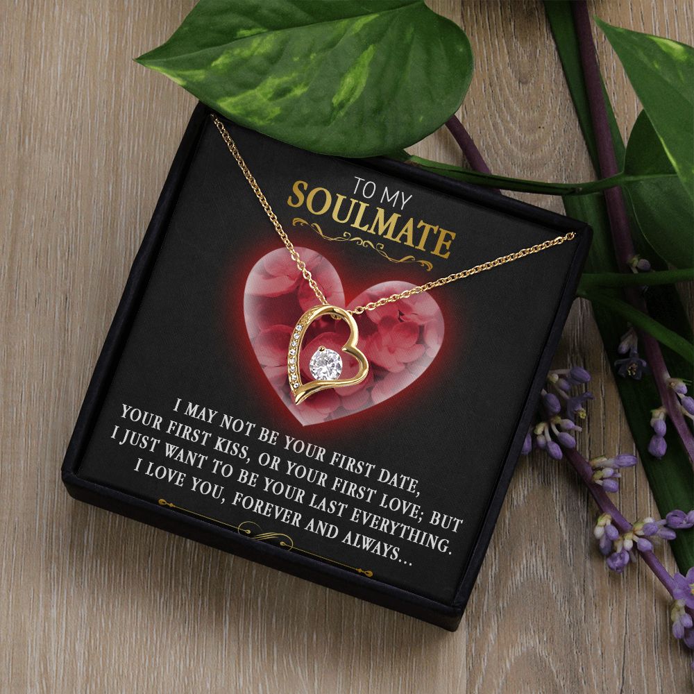 91C To My Soulmate Necklace, Engagement Gift for Future Wife, Xmas - Birthday Gift