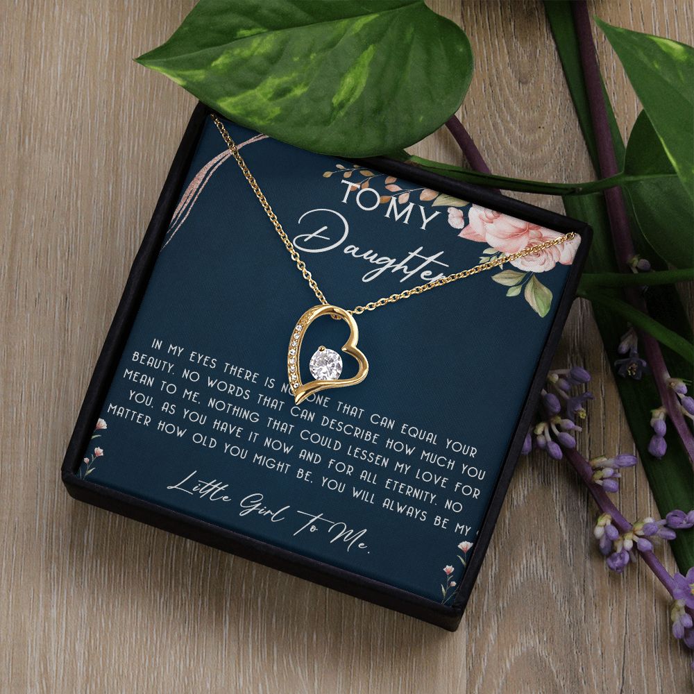 115C To My Daughter Necklace, Daughter Necklace, Mother To Daughter Gift Birthday
