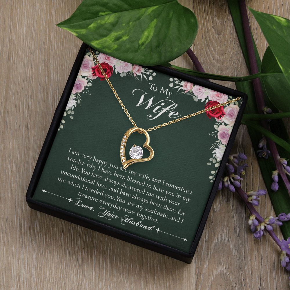 417C To My Wife Necklace Gift For Your Wife - Happy To Have You In My Life
