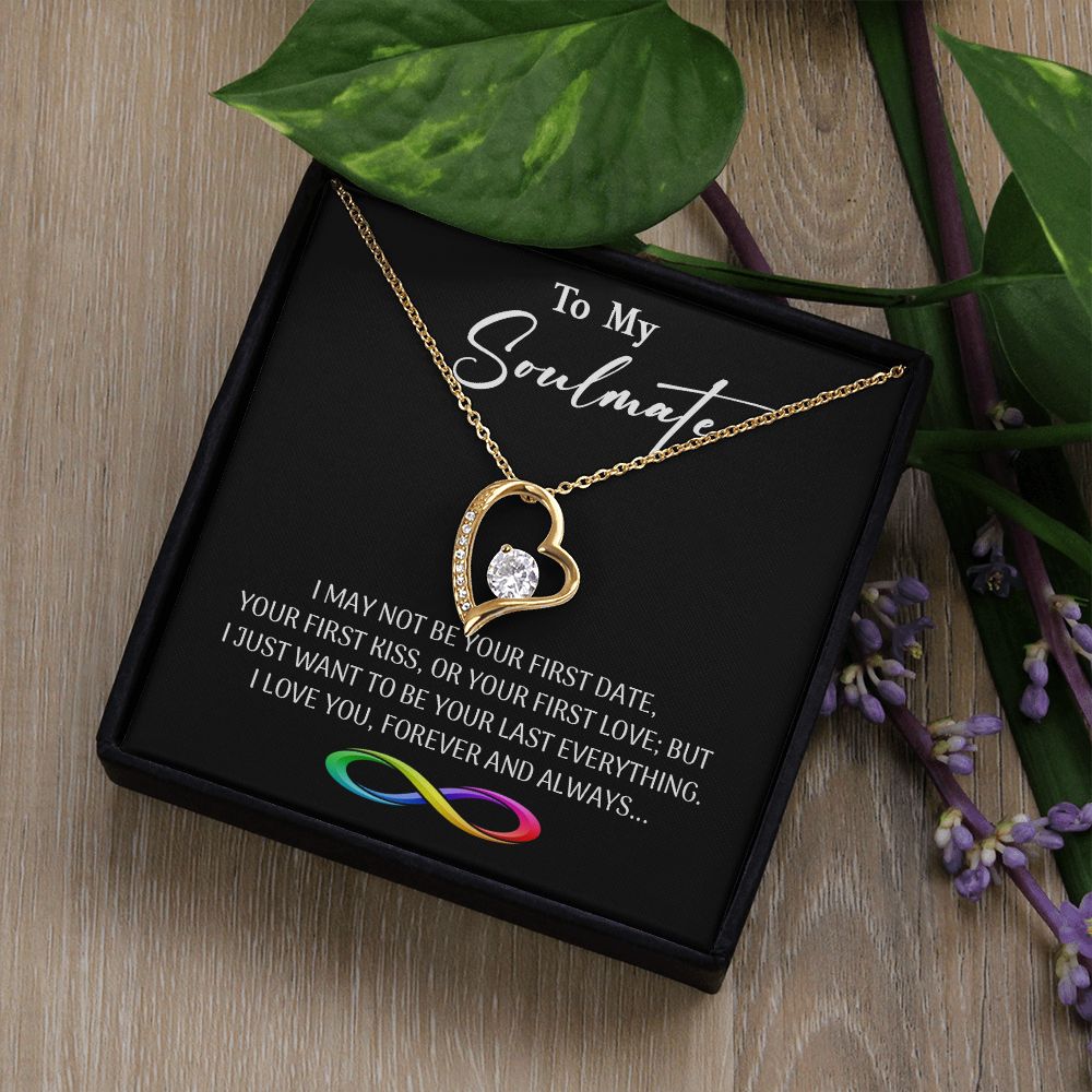 471C To My Soulmate Necklace, Gift for Wife, Girlfriend, Anniversary Gift, Xmas Gift
