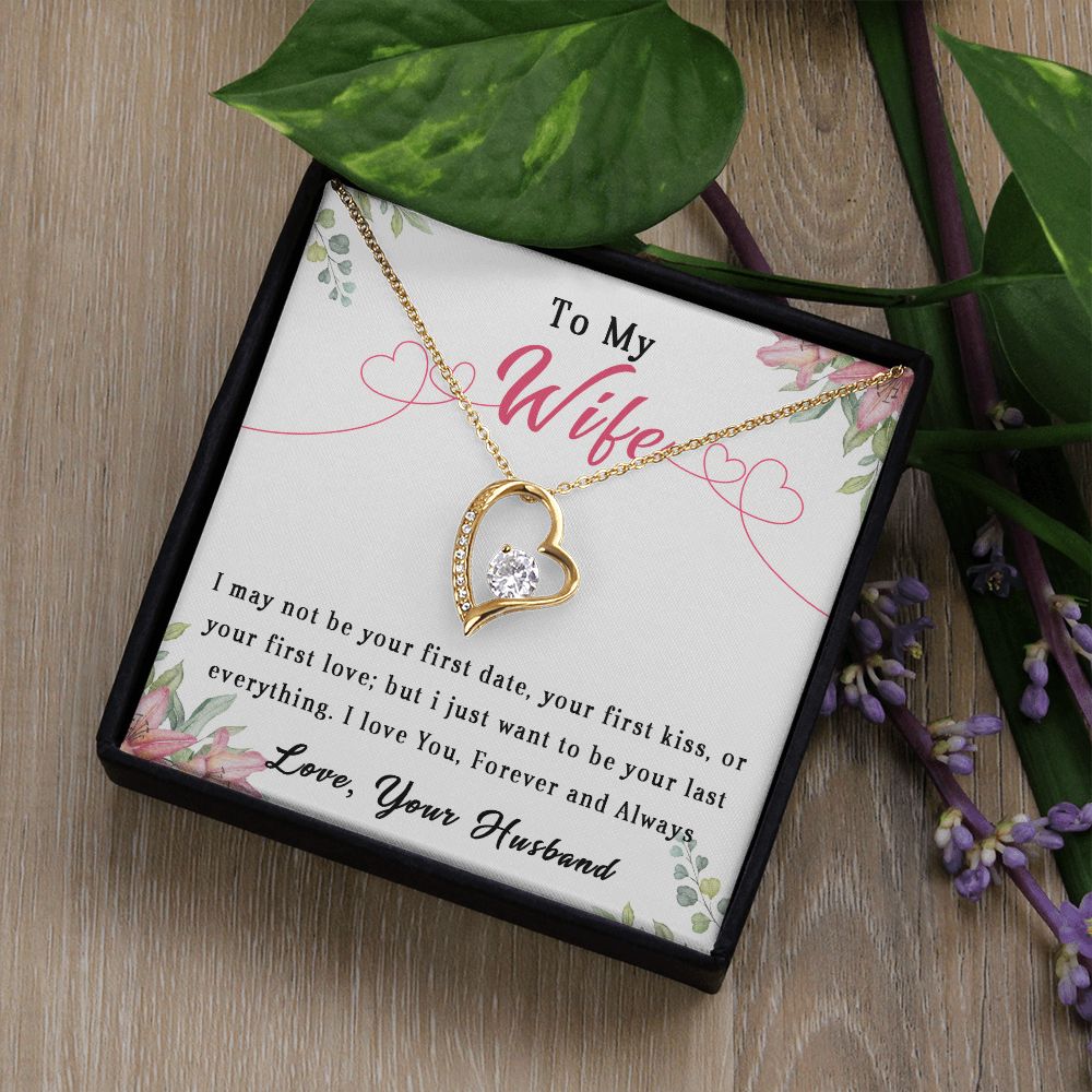81C To My Wife Necklace, Wife Anniversary Gift From Husband, Necklace Gift Birthday