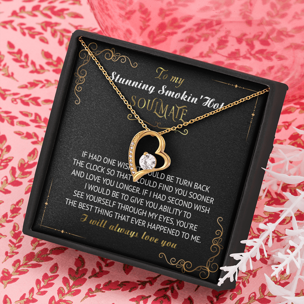 7C To My Stunning Smoking Hot Soulmate Necklace, Gift For Wife, Birthday Gift Ideas
