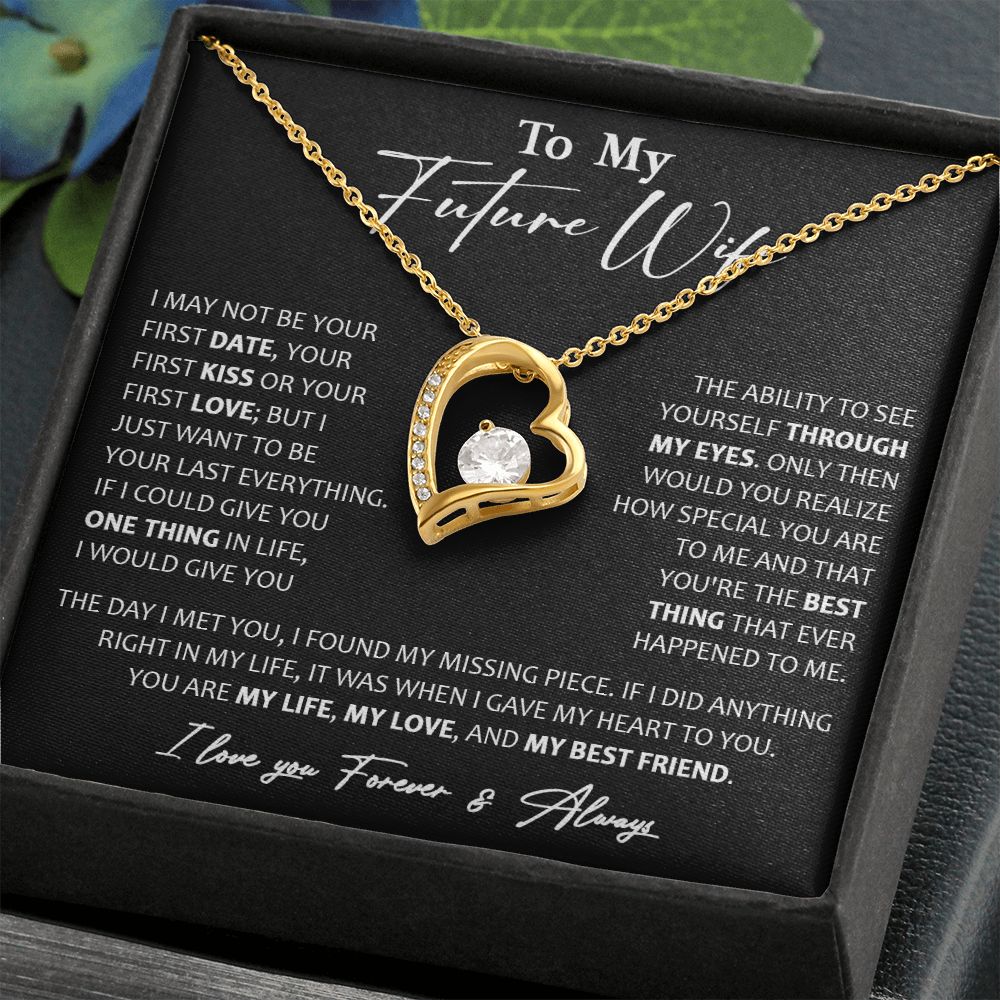 738C To My Future Wife Necklace, Valentine Gift For Her, Birthday Gift For Girlfriend