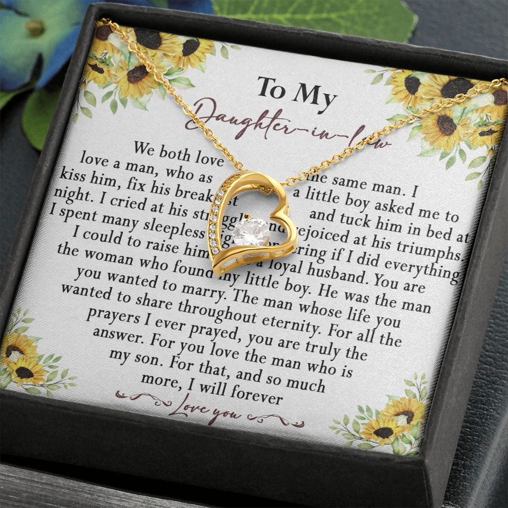 109C Daughter-in-law Necklace, Necklace For Women, To My Daughter-in-Law Necklace